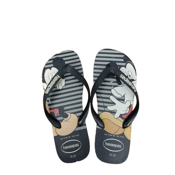 Havaianas flip flops Mickey Mouse 9/10 EU 41/ 42 W - Picture 1 of 7